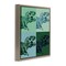 Stupell Industries Vintage Roaring T-Rex Dinosaur Framed Floater Canvas Wall Art